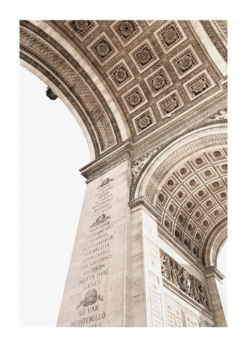 Plakat The Arc De Triomphe In Paris